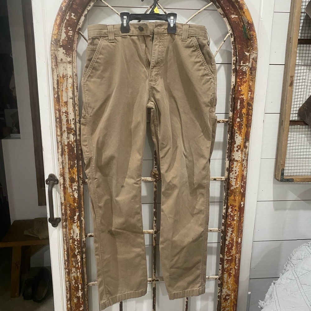 Carhartt Men's Khaki Chinos 34x34